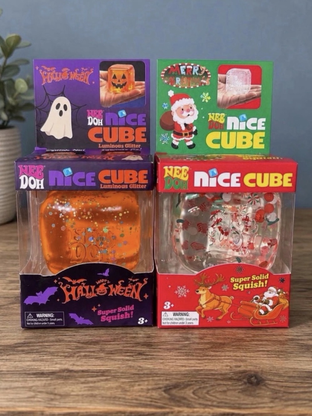 NeeDoh Nice Cube Holiday Bundle